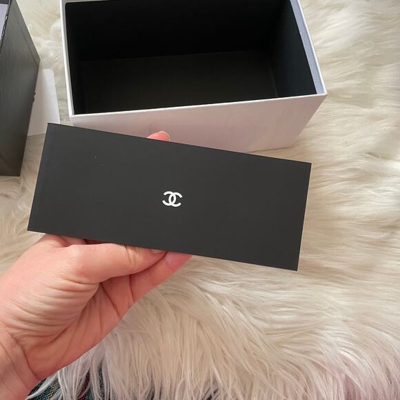 Chanel Sunglasses Empty box case booklet decor Replacement - Picture 6 of 8